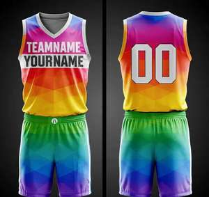 Uniformes de Baloncesto Reversibles Personalizados para Hombre y Jóvenes, Conjuntos de Camisetas Deportivas con Nombre y Número Impresos, Venta al Por Mayor de Fábrica - Product Image 6