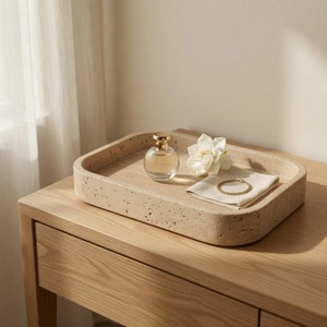 Luxury Handmade Travertine Resin Serving Tray Premium Decorative <b>Epoxy</b> Tray for Modern Home Decor <b>Coffee</b> <b>Table</b> Dining <b>Table</b> Hote - Product Image 6