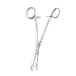 Pinces de maintien d'éponges Rampley Premium en acier inoxydable de qualité chirurgicale, à dents fendues et dentelées, pour éponges en gaze - Product Image 5