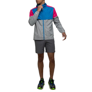 Customized Zipper Windbreaker Outdoor <b>Running</b> Hooded Windproof <b>Reflective</b> Casual Anti-UV <b>Jacket</b> - Product Image 2
