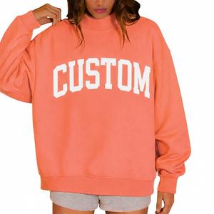 Nouveau sweat-shirt à col montant pour femme, manches longues, en molleton doux de qualité supérieure, tendance streetwear, écologique - Product Image 6