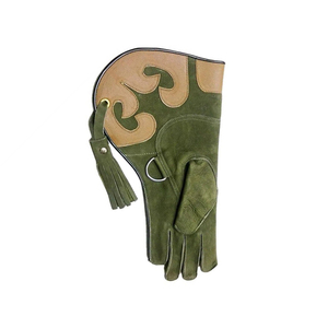 ถุงมือสำหรับนักเลี้ยงเหยื่อเหยี่ยว คุณภาพสูง ระบายอากาศได้ดี สวมใส่สบาย ผลิตจากโรงงานโดยตรง ดีไซน์ใหม่ล่าสุด - Product Image 5