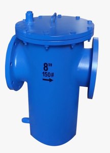 Filtro de cesta industrial azul de 3 pulgadas para filtración de agua, operación manual, compatible con OEM - Product Image 2