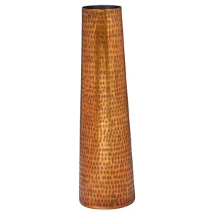 Modern Metal Flower Vase Handmade Decorative Home Décor Accent Vase for Hotel Restaurant ZAHID EXPORTS ZE-3180S - Product Image 4