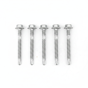 Self-Drilling Screws Washer Head (Integrated Metal Washer) Zinc/Hot-Dip Galvanized Carbon Steel Metric/Inch Standard Thread - Product Image 1
