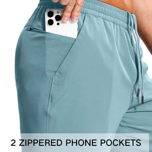 Pantalones Cortos Deportivos para Hombre, Casuales, Ecológicos, de Poliéster, Secado Rápido, Transpirables, que Absorben la Humedad, al por Mayor, Nueva Llegada, Personalizables - Product Image 4