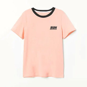 เสื้อยืดเด็กขายส่ง ราคาส่ง ผ้าฝ้าย 100% คอกลม ทรงหลวม สกรีนโลโก้ได้ ผลิตจากวัสดุรักษ์โลก ระบายอากาศได้ดี คุณภาพสูง - Product Image 1