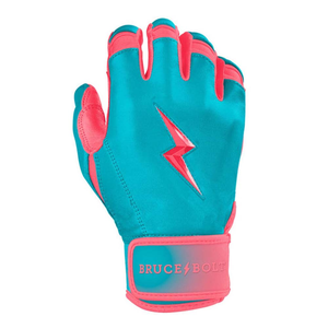 Guantes de Bateo de Béisbol/Sóftbol Profesionales de Piel de Cabra con Puño Largo, Cierre de Gancho y Bucle, Ligeros, Duraderos, Unisex para Adultos - Product Image 3