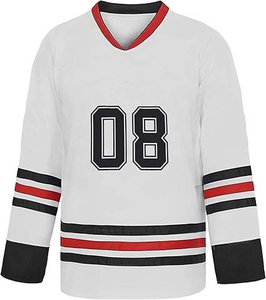 Maillot de hockey sur glace personnalisé pour femmes, uniforme de sport d'équipe à manches longues, chemise personnalisée avec nom et numéro - Product Image 5