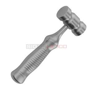 Maillet manuel allemand en acier inoxydable, tête de 660g, marteau orthopédique pour os, instruments chirurgicaux pour la chirurgie générale - Product Image 2