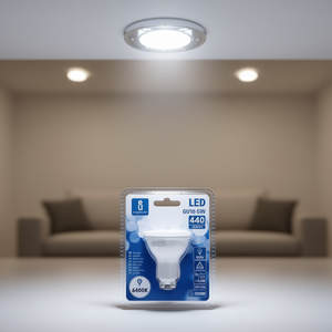 Bombilla LED GU10 de 6W, 6400K, Luz Blanca Diurna, 440 Lúmenes, Ahorro de Energía, para Modernización y Reemplazo - Product Image 3