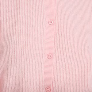 Suéter minimalista con cuello redondo y forro polar, transpirable, con botones, para mujer, liso, básico, para uso diario, sudadera cómoda de punto - Product Image 6