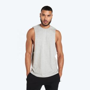 OEM unisexe 100% coton Gym Singlets gilet hommes surdimensionné musculation Stringer débardeurs unisexe vêtements d'entraînement - Product Image 1