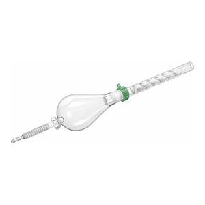 สำหรับหลอดเปลี่ยน PYREX ขนาด 10 มล. พร้อมข้อต่อ 19/22 สำหรับอุปกรณ์คูเดอร์นา-เดนิช ทำจากแก้วโบโรซิลิเกต - Product Image 3