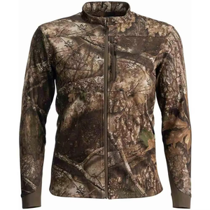 GRACE <b>SIGN</b> Customized Logo Winter Camouflage Fashion Sports Windproof Waterproof Outdoor Softshell Hunting Jacket for Unisex - Product Image 1