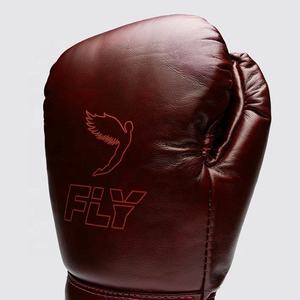 Guantes de Boxeo de Alta Calidad Personalizados, 100% Cuero Genuino, Cierre con Cordones Antideslizantes, Guantes de Muay Thai y Sanda para Artes Marciales - Product Image 5