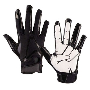 Guantes de Fútbol Americano Personalizados con Logotipo, Antideslizantes, Cómodos, Súper Adhesivos, de la Mejor Calidad para Hombre - Product Image 1