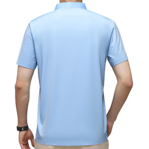 Camisetas Polo de Verano para Hombre de la Más Alta Calidad, Camisetas Polo de Fibra de Hielo 100%, Camisa Polo para Hombre, Camisa de Negocios, Camisetas Lisas - Product Image 3