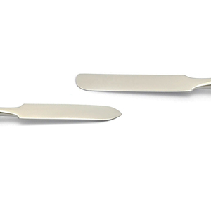 Venta al por mayor de fábrica: Espátulas de cemento dentales de acero inoxidable 100% inoxidable, de doble punta, para laboratorio, para cera y amalgama. - Product Image 3