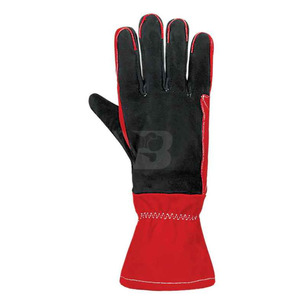 Latest Design Cow Hide Leather Hand Production Welding <b>Gloves</b> Heavy Duty Heat Protection Tapered Cuff Waterproof Latex-Free - Product Image 2