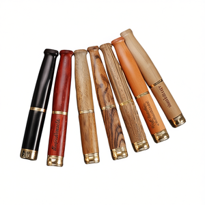 Pipas para Fumar con Logotipo Personalizado Directo de Fábrica, Pipa de Tabaco de Madera Hecha a Mano con Acabado Vintage, Duradera, Ecológica y Portátil - Product Image 2