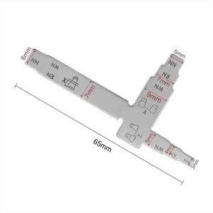 Regla de Medición para Implantes Dentales, Calibrador de Medición en Forma de T, Calibrador de Distancia Interdental, Herramientas de Odontología - Product Image 2