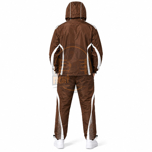 Ensemble coupe-vent imprimé à capuche pour homme, style streetwear, 100 % nylon léger, haute qualité, vente chaude - Product Image 5