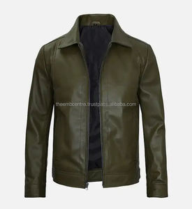 2025 automne hiver hommes veste en cuir pour hommes confortable et à la mode nouveau Design Style prix veste pour hommes - Product Image 2