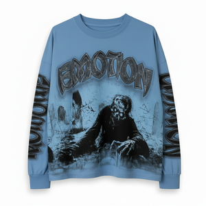 Custom Men <b>Sweatshirt</b> 2026 Heavyweight 100% Cotton <b>Retro</b> Loose Fit Crewneck High Quality Streetwear OEM - Product Image 1