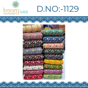 Tissu Fendy brodé, doux au toucher, respirant, antistatique, anti-peluches, pour vêtements de mariage, décoration intérieure, style élégant, filles, garçons - Product Image 2