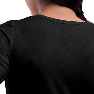 Chemises d'infirmière élégantes pour femmes, sous les blouses médicales, uniformes de médecin à manches longues, t-shirts médicaux pour femmes pour l'été - Product Image 5