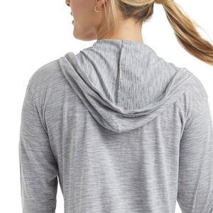Best <b>Winter</b> <b>Warm</b> Casual Women's Hoodies with Zipper Anti-Pilling & Breathable 100% Cotton Printed Front Design - Product Image 5