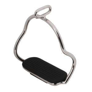 Étrier de sécurité pour l'équitation, de qualité supérieure, réutilisable, réglable, grand format, pour chevaux, respectueux de l'environnement, en acier inoxydable, pour saut d'obstacles - Product Image 1
