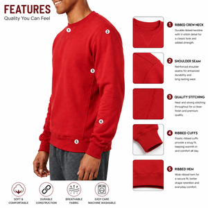 Men's Fashion Autumn Winter <b>Warm</b> Casual Streetwear Sweatshirts Long Sleeve Round Neck Pullover <b>Jumper</b> Top Male - Product Image 5