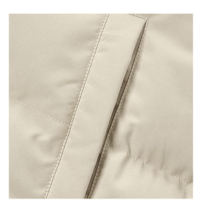 Vestes coupe-vent à capuche avec fermeture éclair sur le côté, logo personnalisé, tissu respirant, doublure en polyester, streetwear d'hiver - Product Image 3