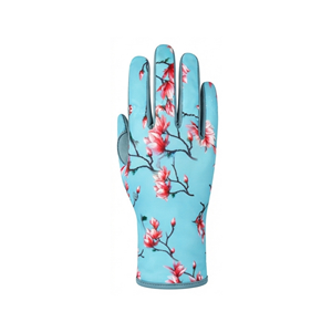 Gants de jardin tactiles respirants avec paume rembourrée pour travaux de jardinage et plantation, en cuir, avec manchette à enfiler, logo personnalisé, OEM ODM, directement de l'usine - Product Image 3