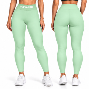 Leggings sans couture taille haute pour femme Camel Custom, effet push-up, contrôle du ventre, extensibles dans quatre directions, pour yoga, gym et fitness - Product Image 4