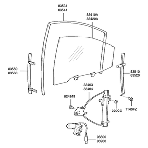 Pièces et accessoires automobiles et camionnettes Sonata neuves 8340438011 - Product Image 2