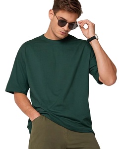 T-shirt graphique Hip Pop surdimensionné pour hommes 100% coton tricoté impression numérique conception vierge T-shirt personnalisé surdimensionné pour hommes - Product Image 3