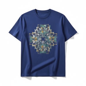 เสื้อยืดคอกลมแขนสั้นผู้ชาย คุณภาพสูง ลายพิมพ์ด้านหน้า สำหรับฤดูร้อน น้ำหนัก 200 กรัม ผ้าทอ เป็นมิตรกับสิ่งแวดล้อม - Product Image 4