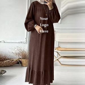 Abaya เสื้อ Abaaya แฟชั่นมุสลิมฮิญาบีชุดเสื้อผ้าอิสลามเปิดเย็บปักถักร้อย Abaya สําหรับผู้หญิงมุสลิมโดยตรงจาก BD - Product Image 6