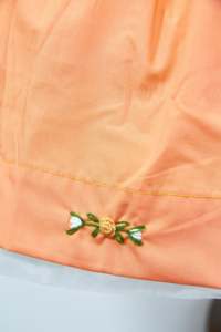 Robe pour bébé fille brodée à la main avec des broderies florales |   Robe en coton à manches bouffantes, style boutique |   Robe de fête pour tout-petits, vente en gros OEM - Product Image 2