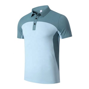 Polos simples de microfibra de algodón 100% de alta calidad para hombre, camiseta Polo de manga corta informal transpirable para Golf, logotipo personalizado - Product Image 3