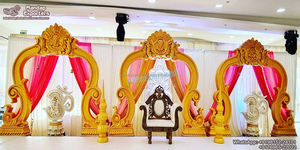 Decoración de escenario para bodas, escenario de FRP marroquí perfecto para eventos, bodas - Product Image 6