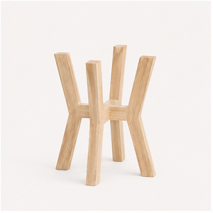 Unique Design Wooden Plant Stand Indoor Flower <b>Pot</b> <b>Holder</b> and Minimalist Home Decor Display Rack for Living Room and Office - Product Image 4