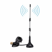 Antena RF Sub GHz 433-470MHz dengan Basis Magnetik dan Pilihan Kabel 1m 2m 3m untuk Modul Komunikasi Nirkabel.