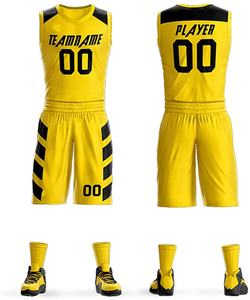 Conjuntos de Camisetas de Baloncesto al por Mayor para Hombre, Ropa Deportiva Sublimada, Uniformes de Equipo, Conjunto de Uniforme de Baloncesto con Estampado Personalizado - Product Image 3