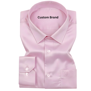 Chemise Homme Premium RT Rayée Manches Longues Coupe Slim Grande Taille Respirante Fabricant OEM Vente en Gros - Product Image 4