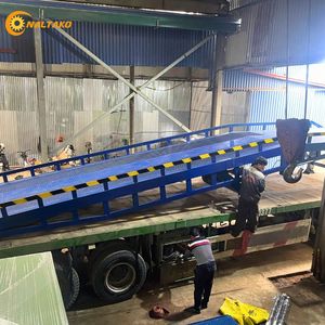 ทางลาดไฮดรอลิก Naltako 12T ความยาว 14 เมตร พร้อมล้อทำจากยางแข็งเพื่อความทนทาน - Product Image 4
