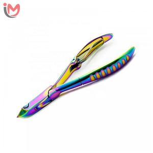 Coupe-cuticules professionnel à poignée multi-motifs, coupe-ongles, fournisseur d'ongles au Pakistan, vente en gros OEM - Product Image 2